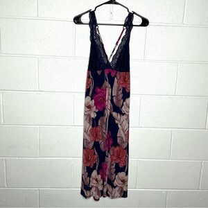 < Sofia Vergara Intimates Floral Slip Dress Nighty >